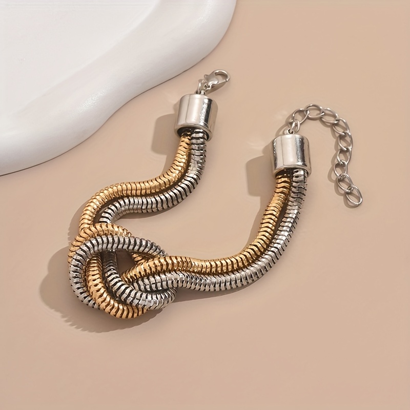 Geometric Winding Bracelet for Women