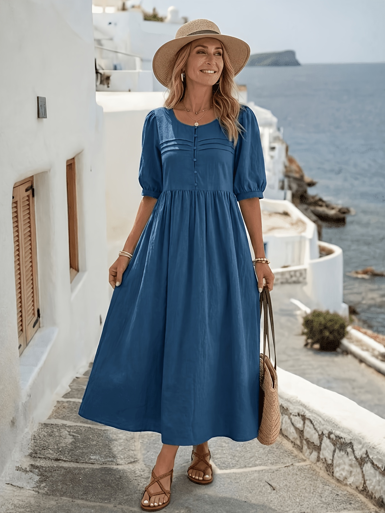 simple casual dresses for ladies women collection-autumn-outfits