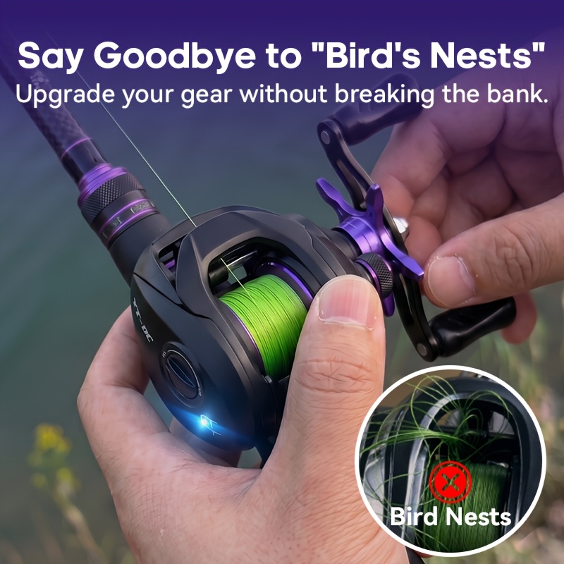 baitcasting reel without bearings SEASIR Cammando Power Reel,Ultralight, Heavy Duty while the carbon fiber drag system delivers max drag power to handle tough catches with confidence yt series professional baitcasting reel