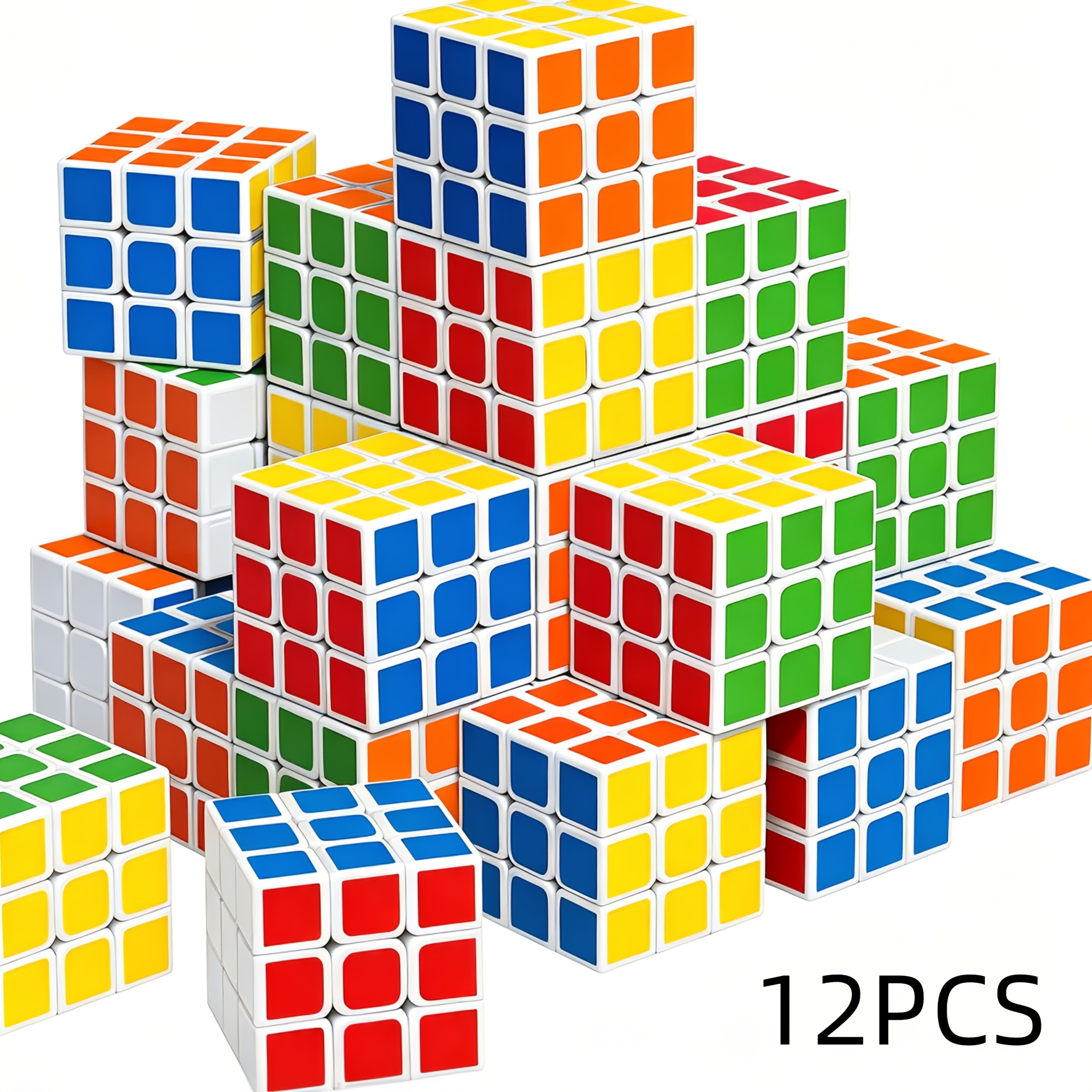 3x3 Magic Speed Puzzle Cube, Brain Teaser Game Cube