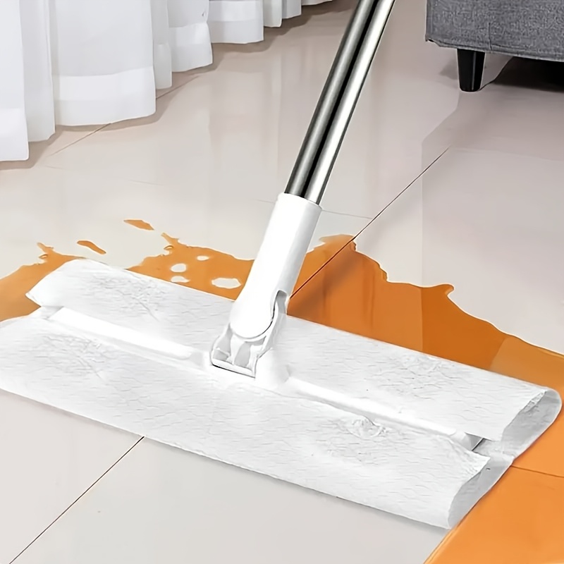 100 Disposable Dust Removal Cloths for Household Use, Electrostatic Mop for Cleaning Floor Tiles And Surfaces