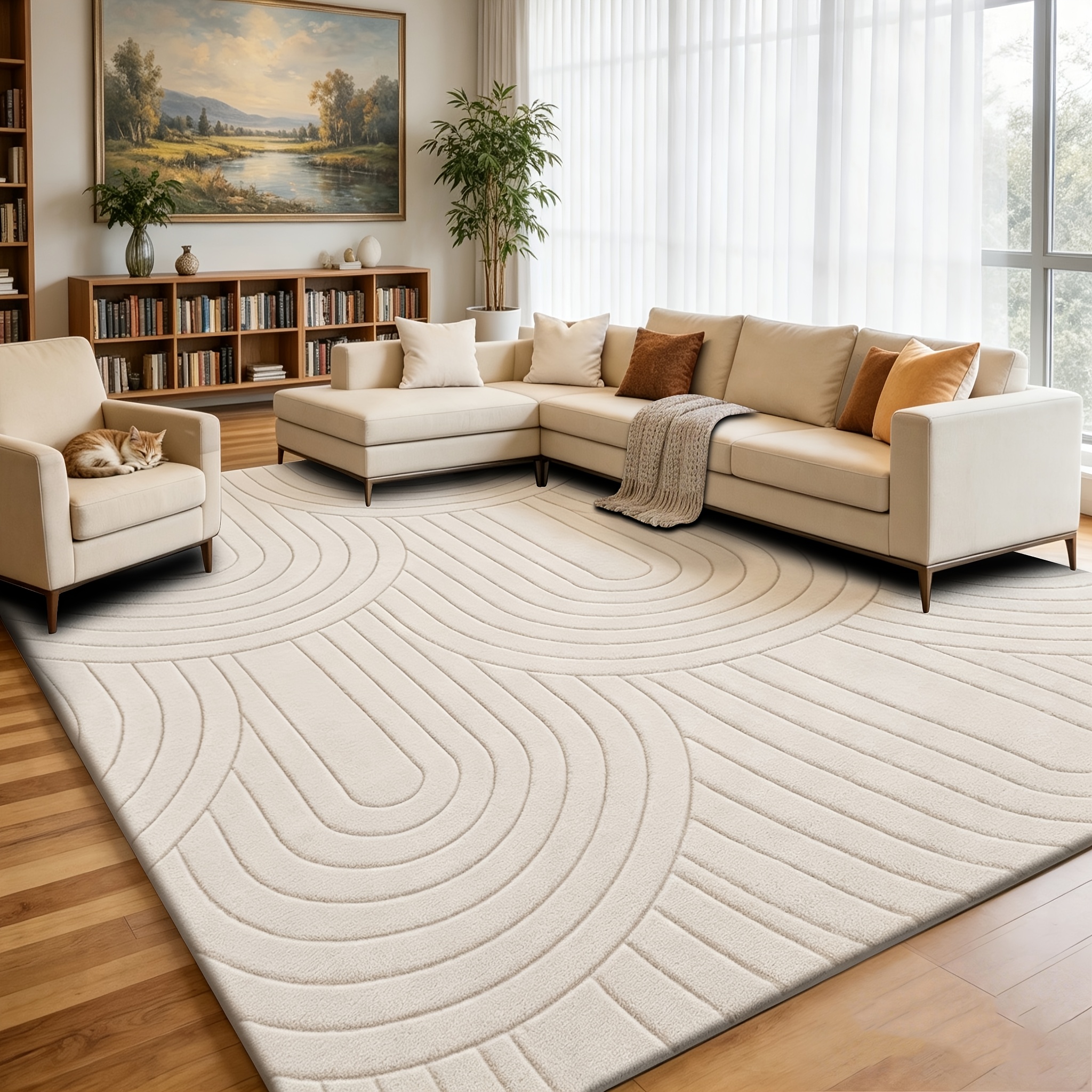 living room rug sold on Temu United States