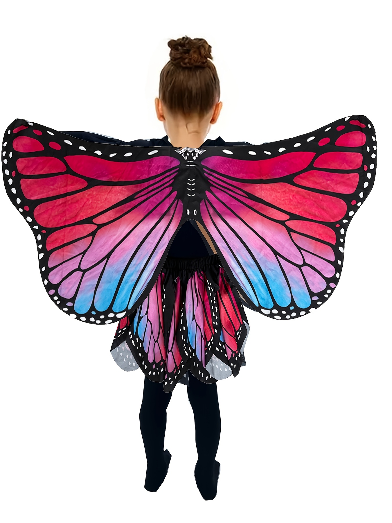 meisjes vlindervleugels kostuum vlinder sjaal jurk Temu Netherlands