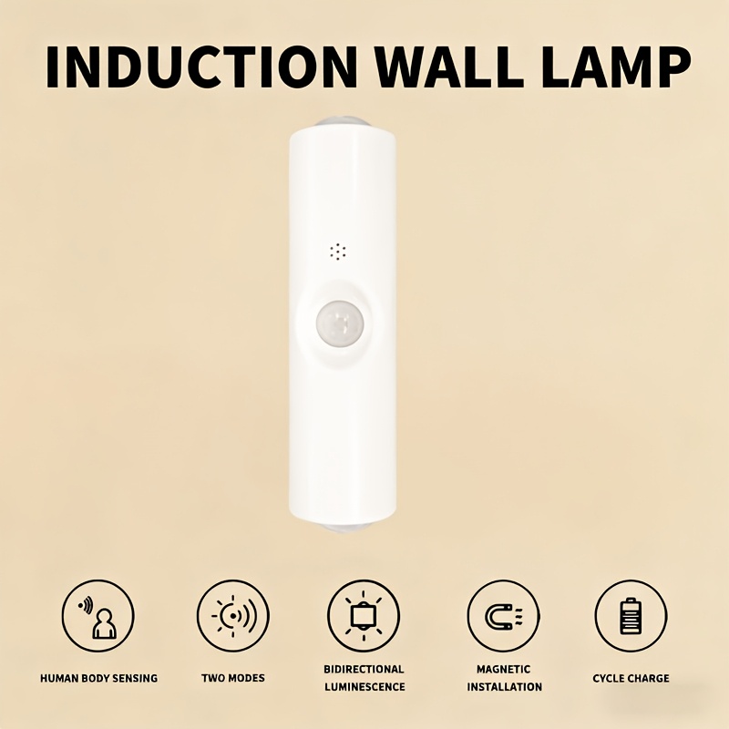 4 luces nocturnas inteligentes con sensor de movimiento y PE - Imagen 5