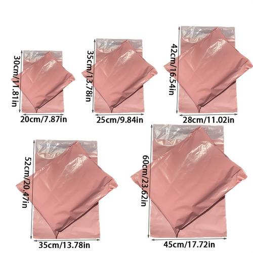 30 pink shipping bags courier bags self sealing edges oversized suitable for large items clothing packaging bags commercial courier bags transport and handling bags