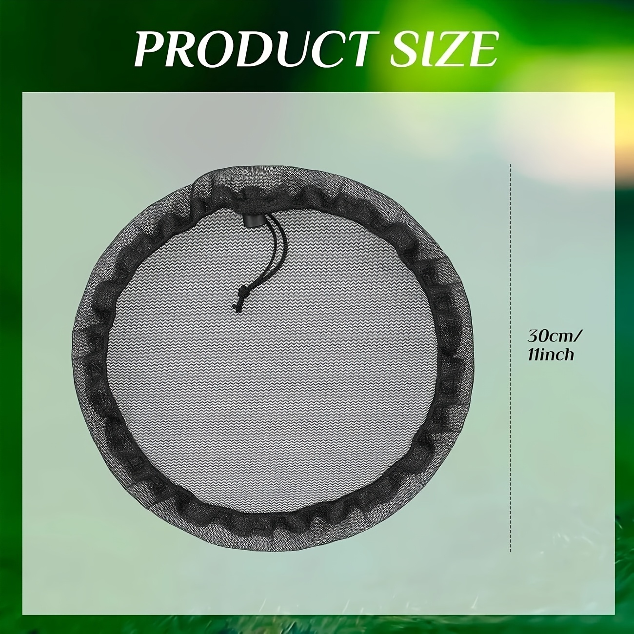 E-shop Schwarze Polyester-Mesh-IBC-Tote-Abdeckung - Langlebiger UV-beständiger Kunststoffschutz für Gartenwerkzeuge, Rasenpflege und