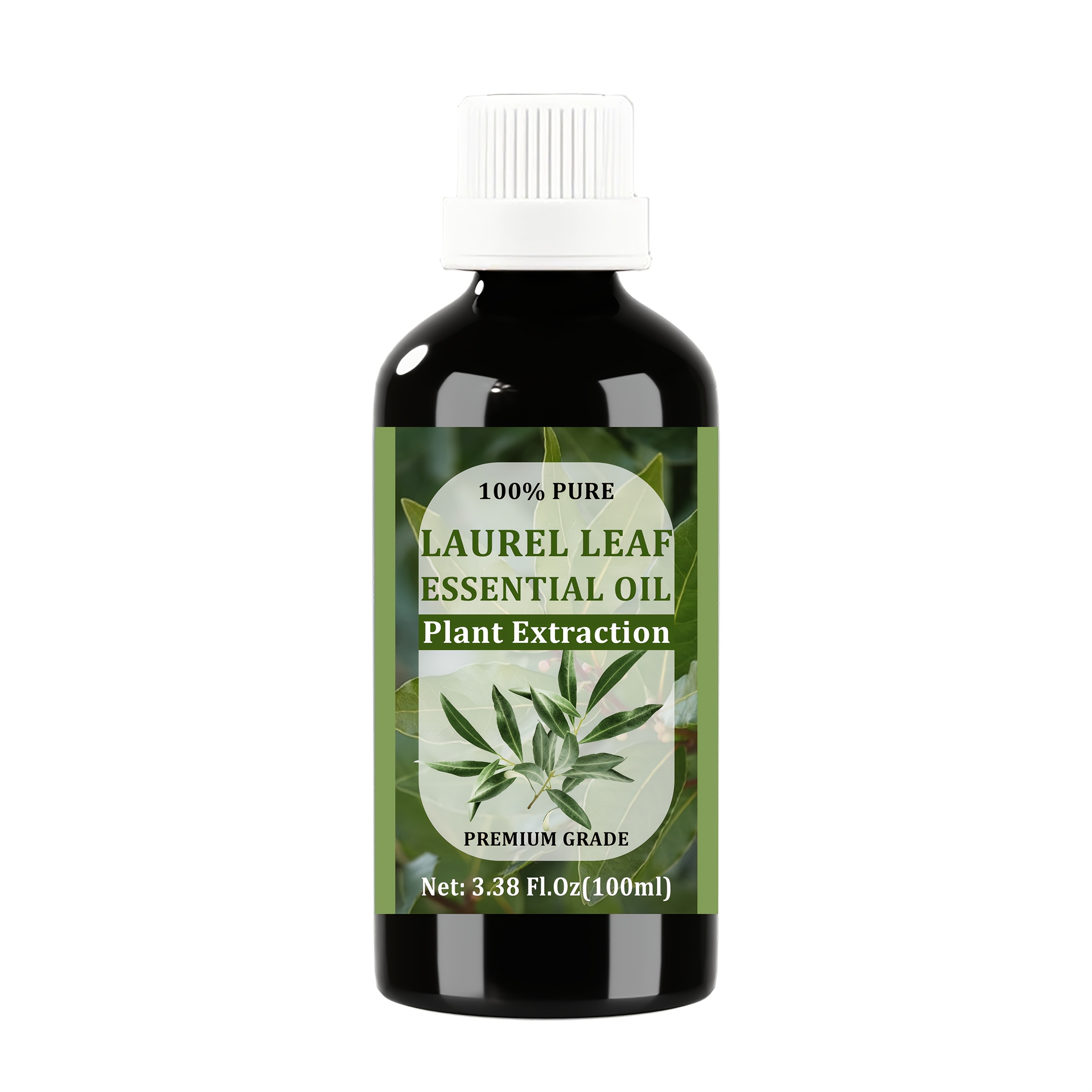 Image of Leaf Essential Oil - , Plant Extract - Moisturizing, Nourishing Skin - Used For Skin, Hair, Nail Care, Yoga, Shower, Meditation - Skin Care, Cleaning, Massage Essential Oil