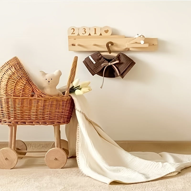 Image of A Hand-woven Storage Basket, Rattan Woven Cart-style Storage Basket, Pet Stroller, Flower Basket, Open-style Storage Basket, Pet Bed, Photography Prop, Decorative Basket