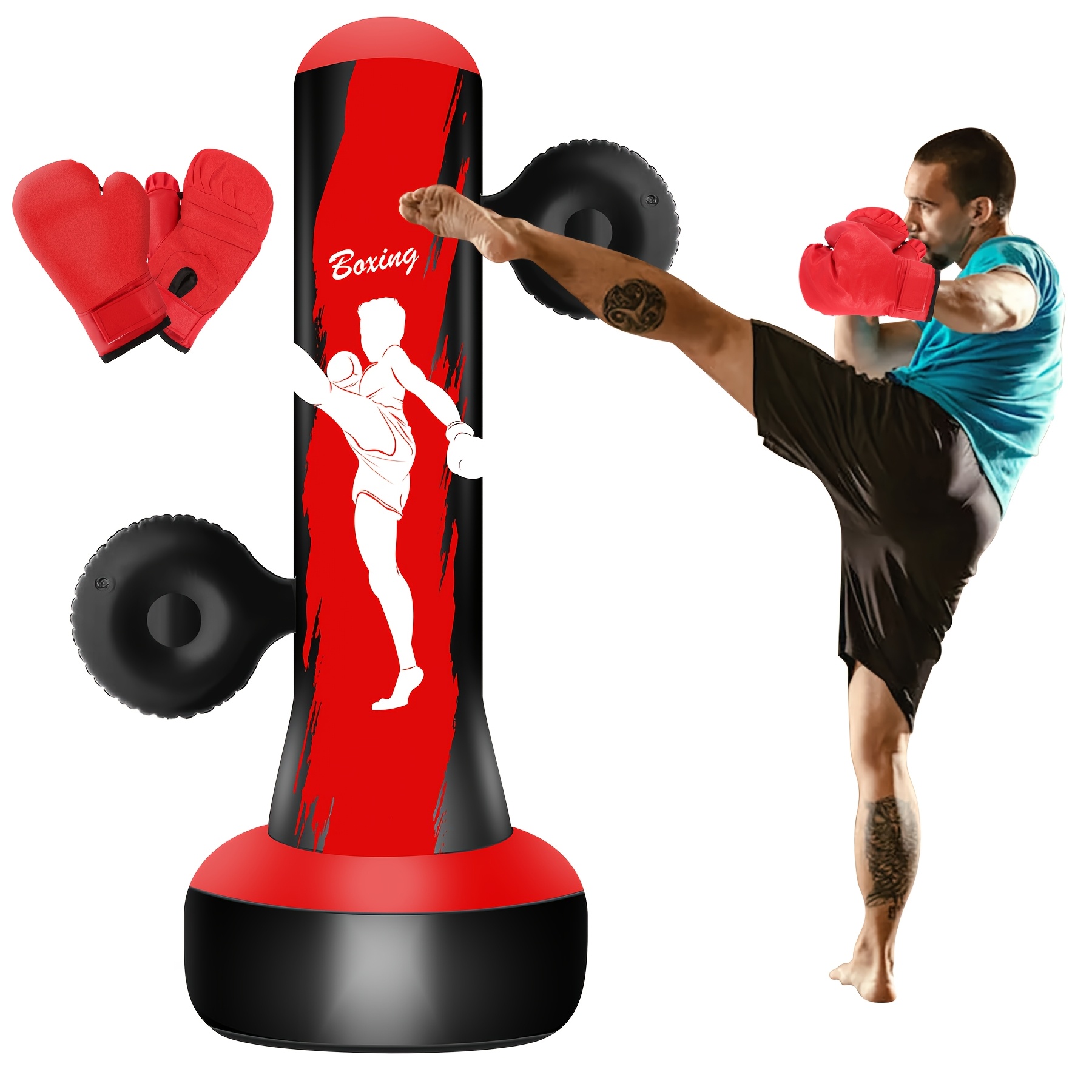 Feikuqi Punching Bag Freestanding Punching Bag With Base 70