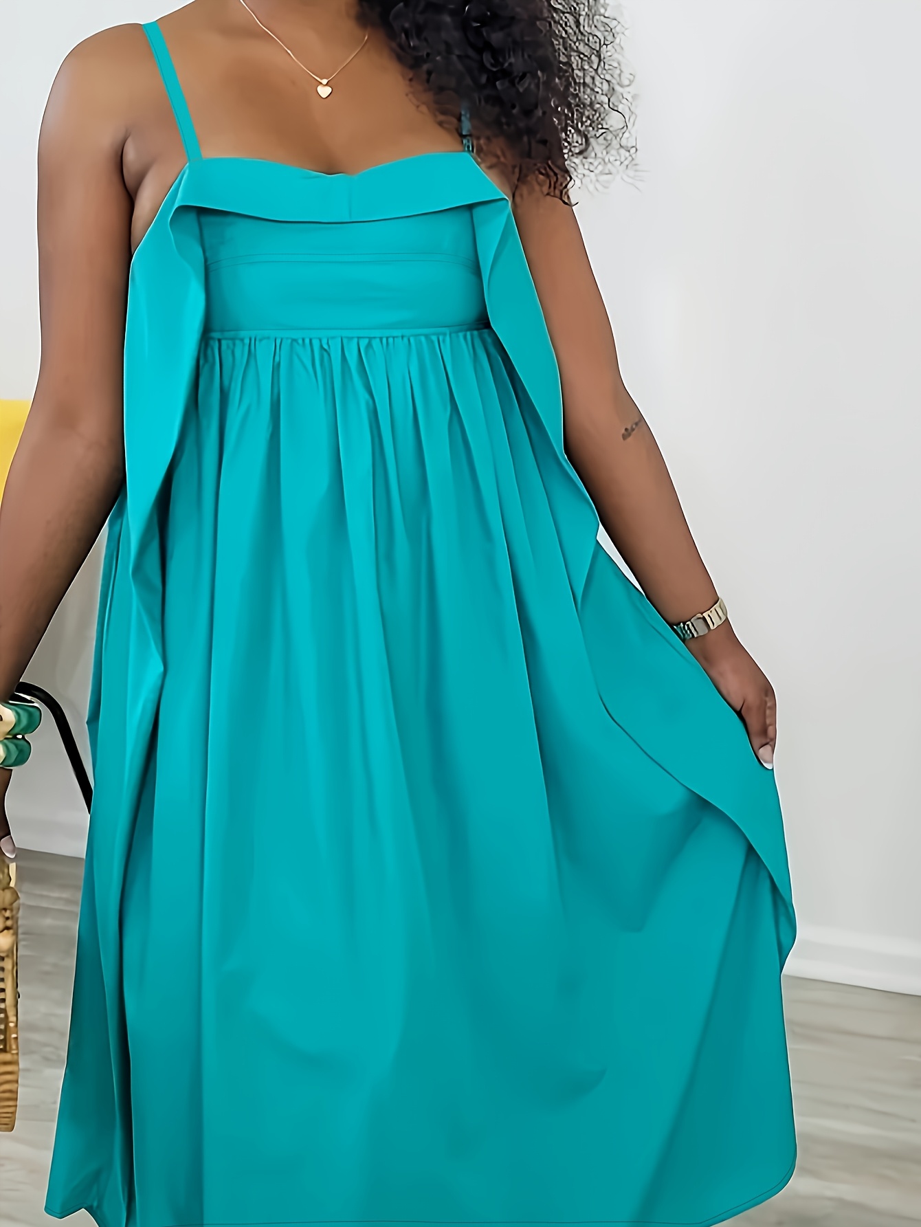 green emerald velvet dress IRIS DRESS & CAPE SET main image 1