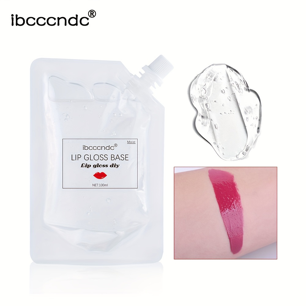 Ibcccndc Lip Gloss Base, 100ml, Lip Gloss Diy, 2 Styles, Matte And