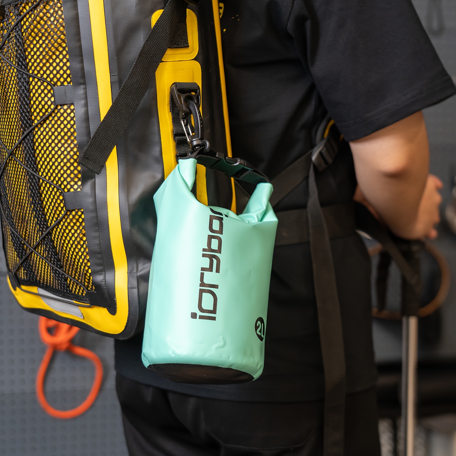 TEMU Bolsa - Mochila con Tapón Enrollable Tu Equipo y Seguro Mientras Puedes Kayak