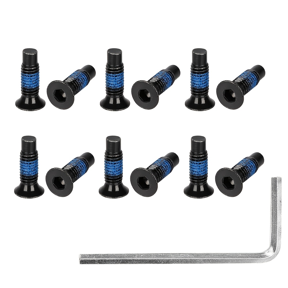 TEMU Vis de fixation pour tête de de trottinette - Kit de 12 vis de fixation compatibles avec les trottinettes électriques Xiaomi M365 1s Pro Mi3