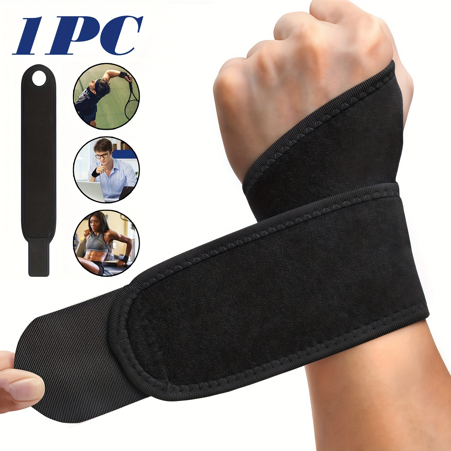 CD Tutore Polso Coodo E Leggero Fascia Polso, Regolabile Tutore - Foto 3