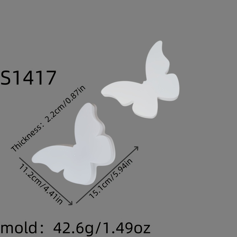 Image of 2d Flat - Flat Resin Casting Molds For Projects, Including Silicone Molds For Candles And Gypsum Decorations, Suitable For Home Decor And Epoxy Resin Applications, Models S1417 And S1418
