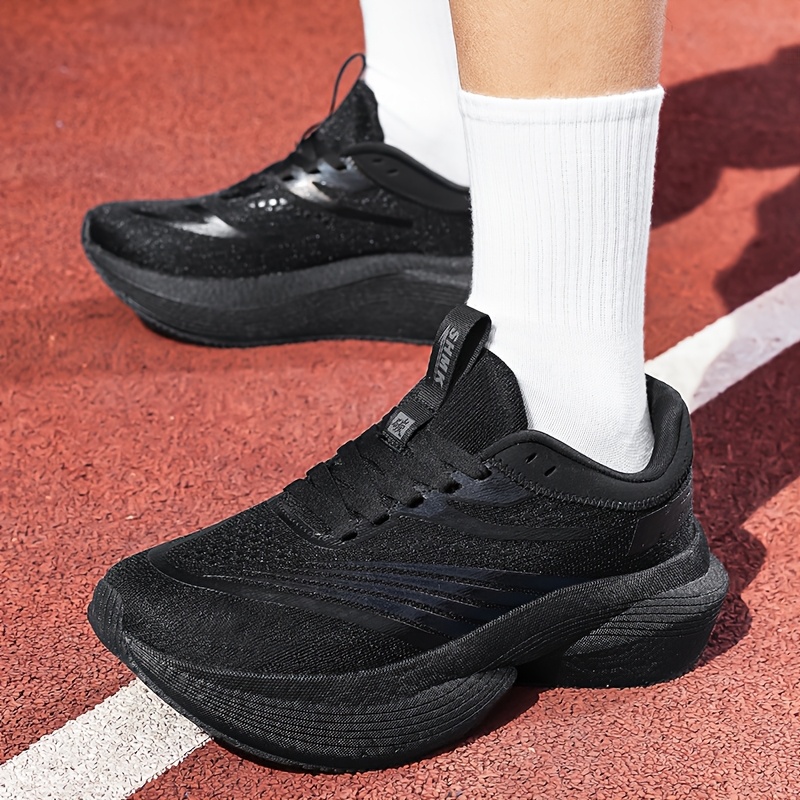 Lei Li Plaid | Flagship Platform Carbon Plate Racing Training Running Shoes for Men, Shock-Absorbing Rebound Sneakers