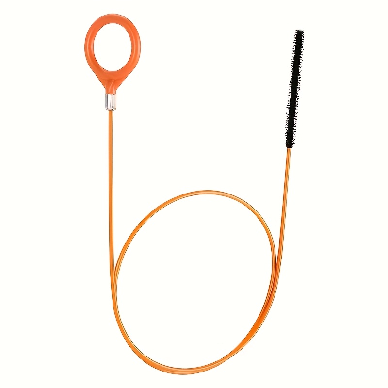 TEMU 1pc Multifunctional Drain Cleaning Tool, Suitable For Clearing Sink And Toilet Pipes, Easily Blockages, Ideal For Bathroom Sinks, Bathtubs, And