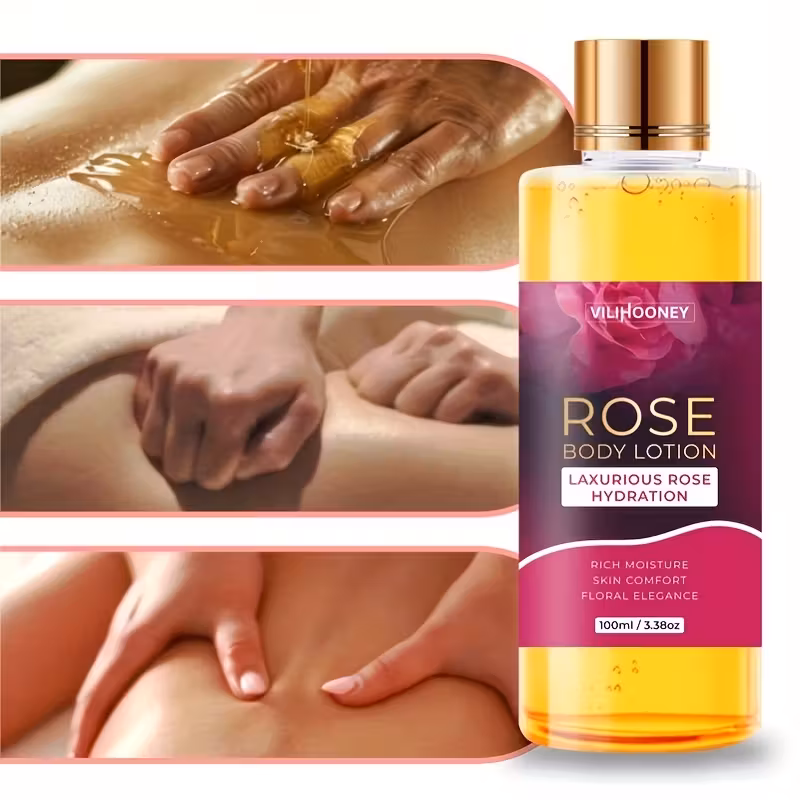 زيت تدليك للأزواج 100 مل - جل حميمي للرجال والنساء، تركيبة طويلة الأمد برائحة الورد ومستخلصات نباتية، سهل التطبيق، مناسب لجميع أنواع البشرة، لوشن تدليك رومانسي للأزواج، للاسترخاء وتجربة حسية، زيت تدليك مزدوج لرحلة متناغمة للاسترخاء المتزامن، تركيبة لكلا الجنسين لتوازن العقل والجسم، يعزز الحميمية والترابط تفاصيل المنتج 5