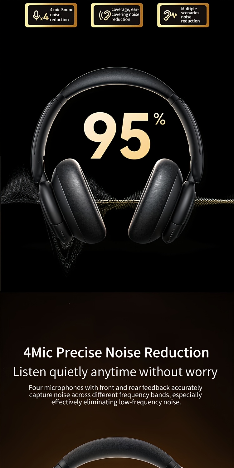 Soundcore Life Q30 by Anker Active Noise-canceling Wireless Headphones, 70 Hours Playback Time, Comfortable to Wear, Multi-point Connection, High-resolution Sound Quality, Built-in Microphone, Suitable for Running, Office, and Studying