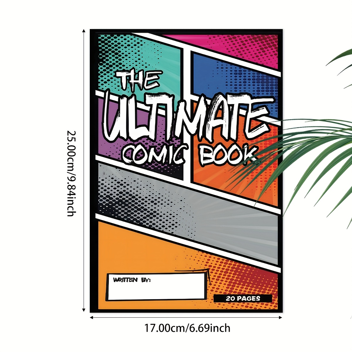 TEMU 1 Piece Of And Simple Diy Blank Comic Books, Featuring Adult Blank Comic Stencils (original, 20 Pages, Thick), Relaxation And Idea Generation,