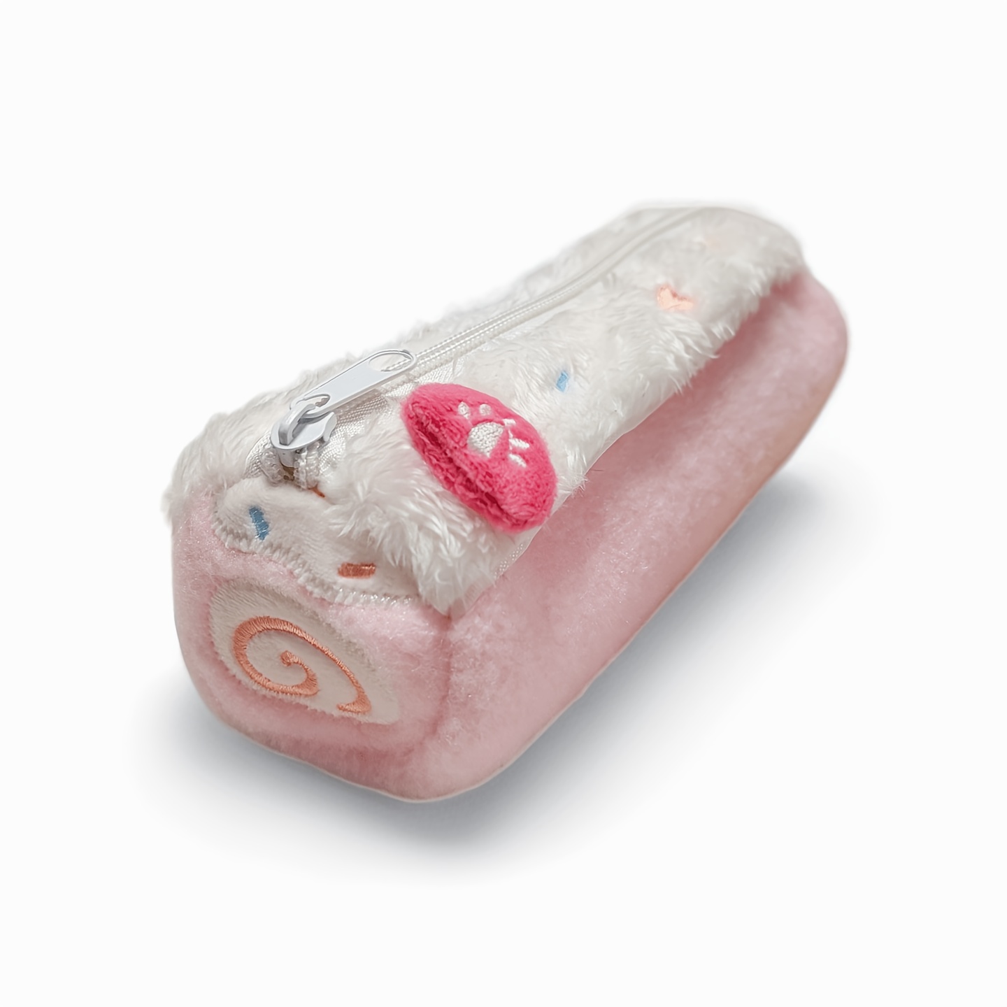 Plush Pencil Case Cute Stationery Bag Plush High Aesthetic Student Large Capacity Stationery Box