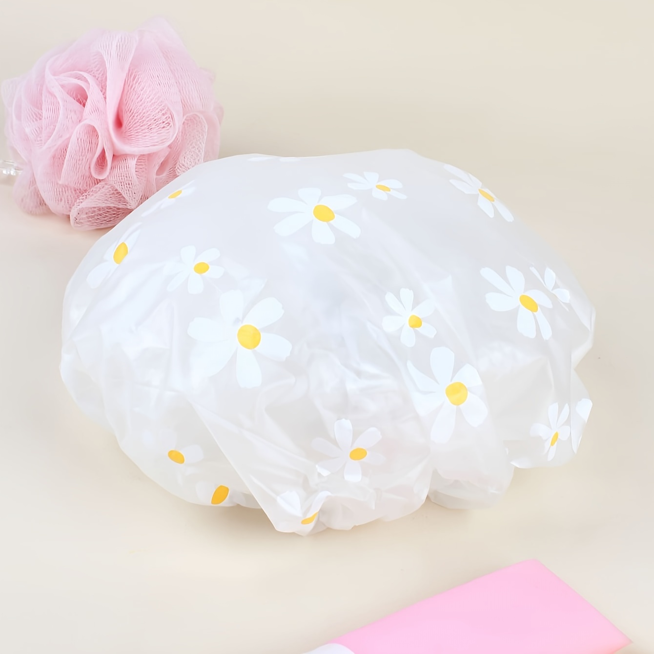 

Sunflower White Transparent - Oil-free Bath Cap