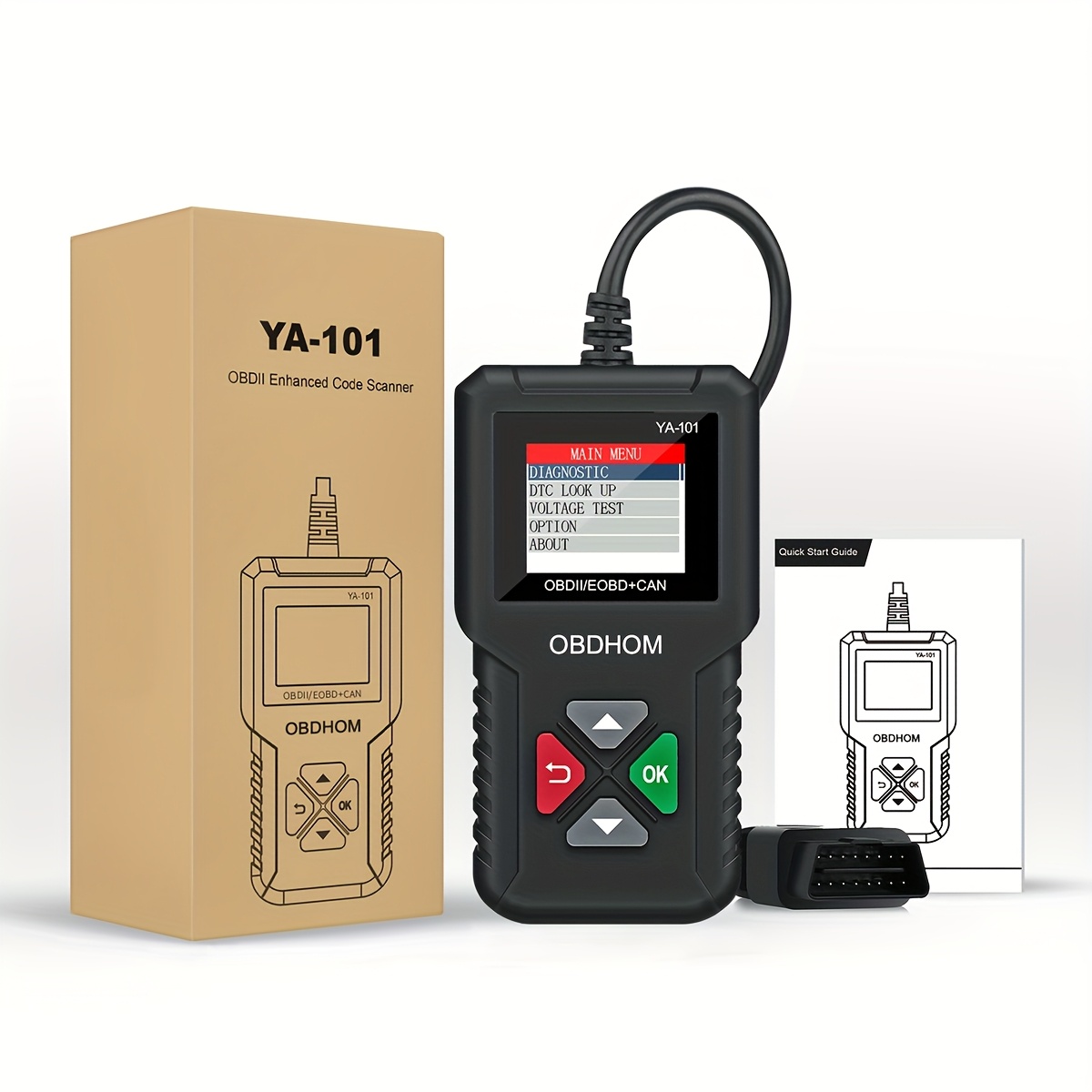 EDIAG YA-101 OBD2 Code Reader Scanner Car Smog Check Engine Fault - Foto 7