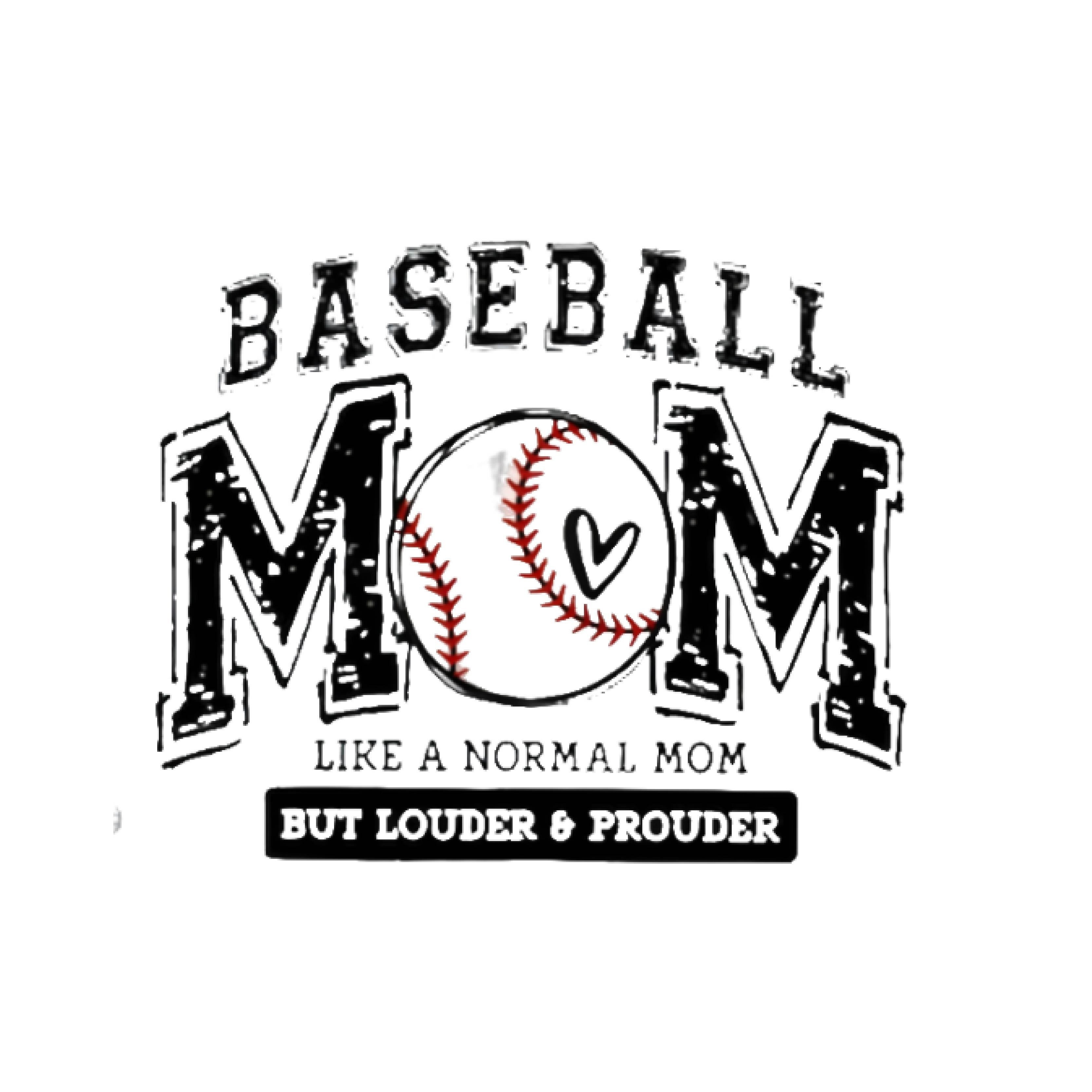 

Baseball Mom Heat Transfer Sticker - Diy Iron-on Decals For T-shirts, Pillows, And Clothing - Vinyl, Appliques