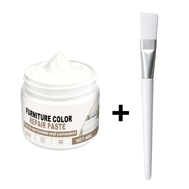 TEMU Pâte de réparation pour fissures de bois blanc, application rapide, correction instantanée de , , protecteur de couverture de joint unique