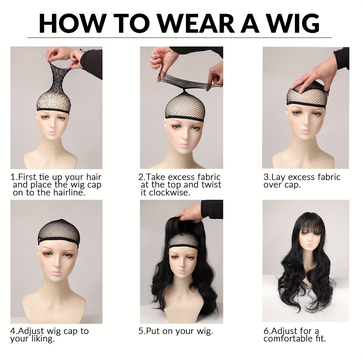 Synthetic Wigs High Temperature Heat Resistance Cosplay Temu