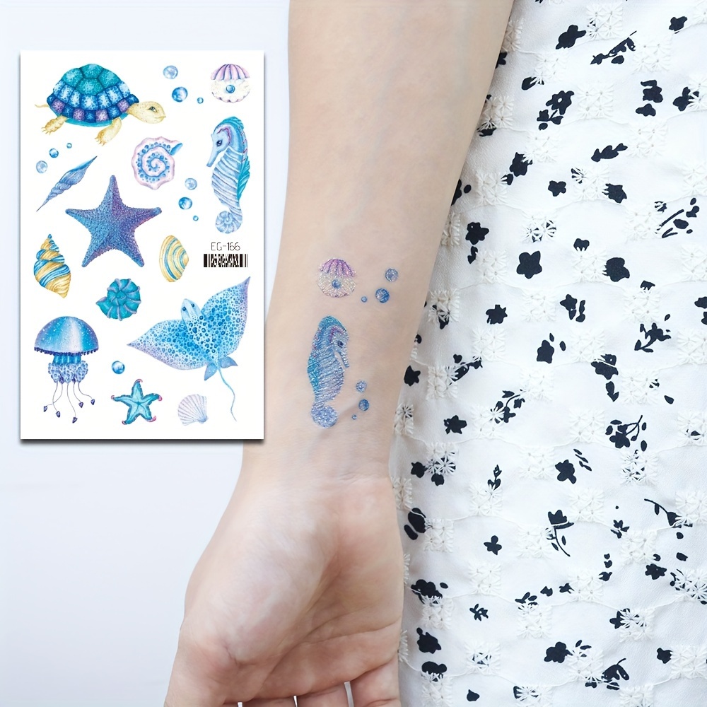  80 PCS Gone Fishing Temporary Tattoos Sticker Ocean Sea Fish  Themed Birthday Party Decorations Supplies Favors Gifts Girls Boys Baby  Showers Prizes Cute Tattoo School Reward Fisherman Lake : Beauty