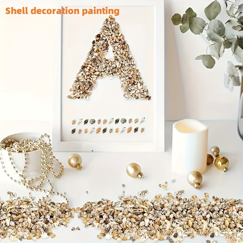 100/500pcs Conchas Miniatura Surtidas - Empaquetado Multicolor, Ideal para Manualidades, Pinturas Decorativas, Adornos de Jarrones y Proyectos DIY | Aspecto Natural | Variedad de Conchas, Decoración con Mariscos