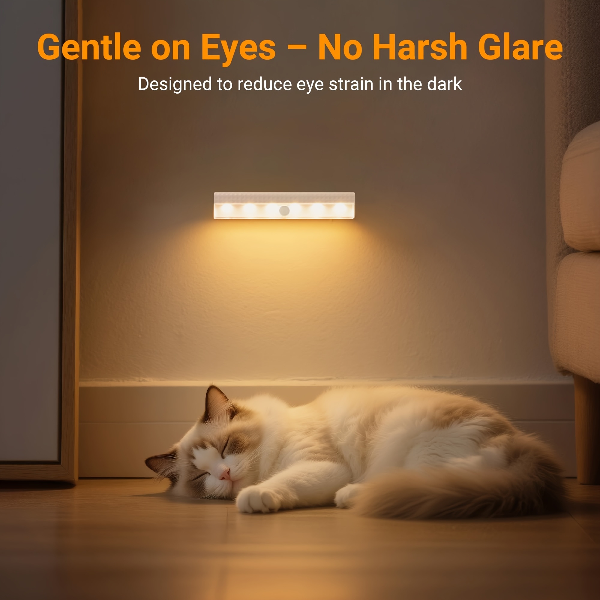 4 pack motion sensor led under cabinet lights 60 led wireless battery light strips with infrared sensor peel stick   for closet kitchen bathroom pantry ceiling wall under cabinet   no wiring