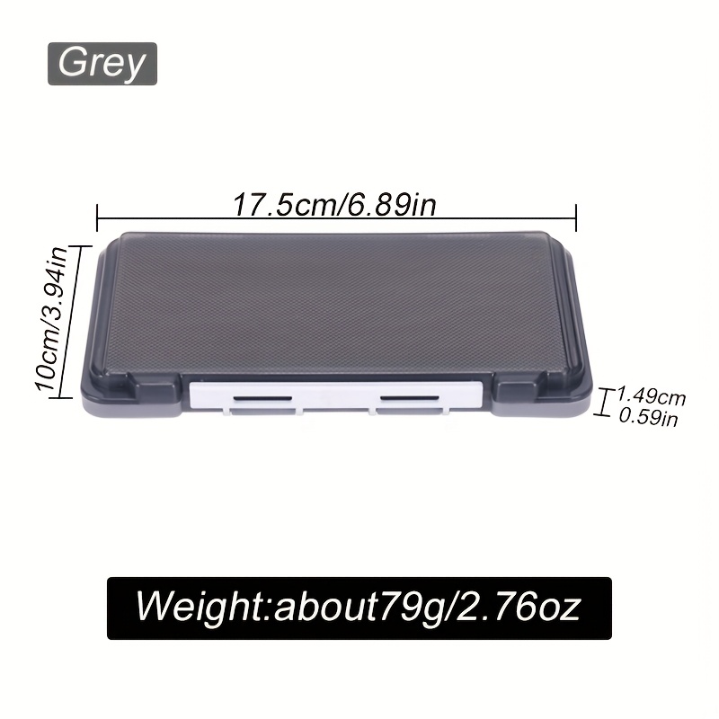 TEMU 1pc Hb213 Fishing Lure Box, , Fly Box, Spinner Box, Fishing Tackle Accessory Box