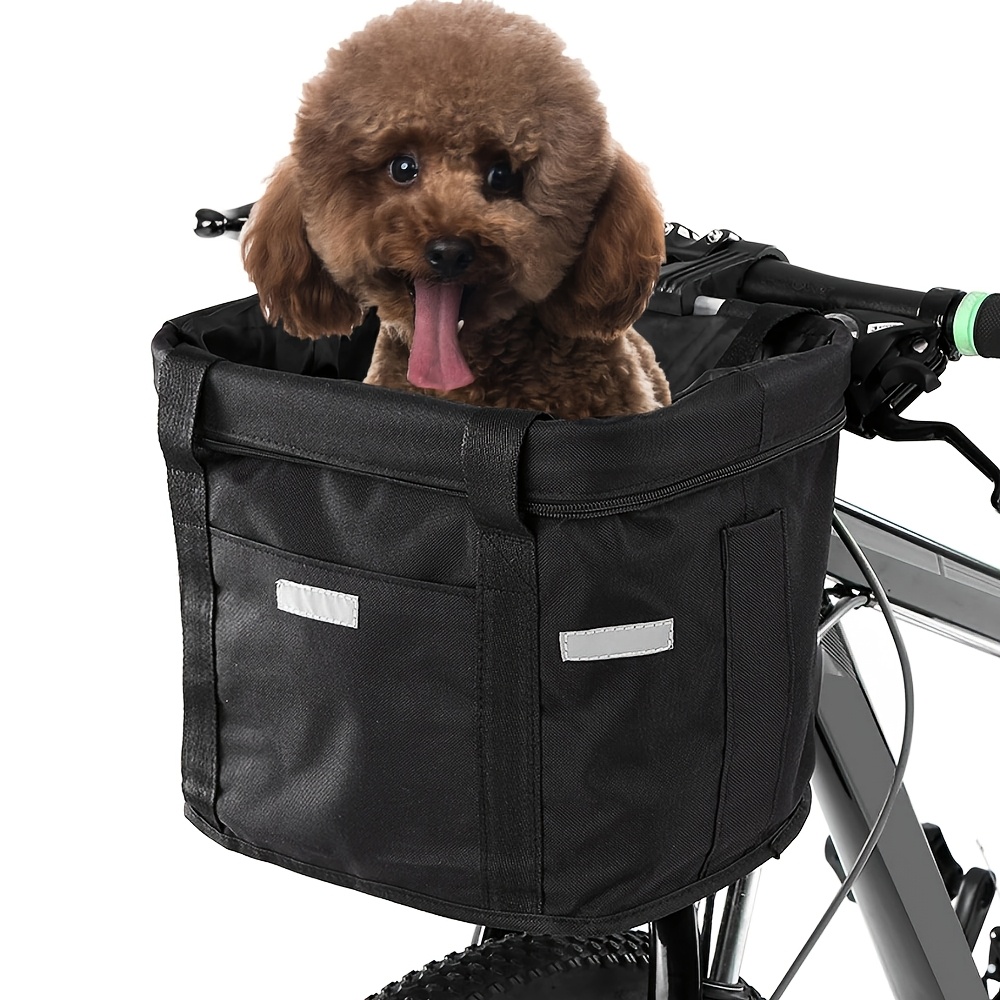 foldable way quick release mountain bike basket durable Temu