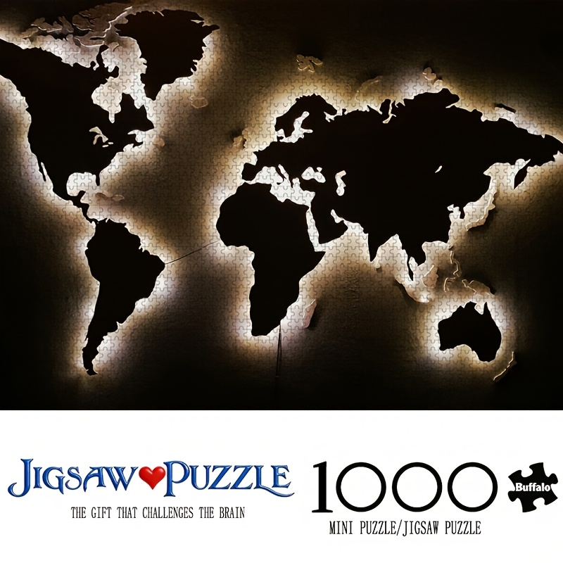 1000pcs Mini Jigsaw Puzzle, Holiday Gift