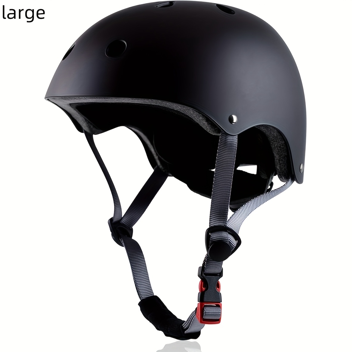 TEMU Stylish And Cool Helmet, Adjustable Size Helmet, Men's Helmet, Women's Helmet, Halloween, Christmas Gift, Birthday Gift, Paintable Helmet,