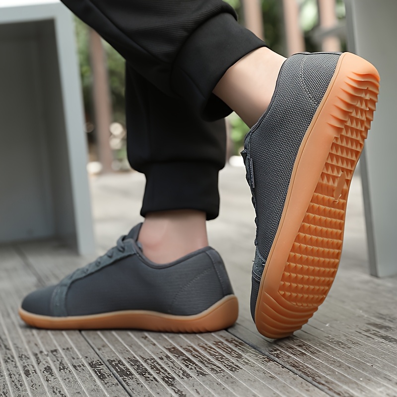 Men's Wide Toe Outdoor Boots, Comfortable Cross Training Shoes