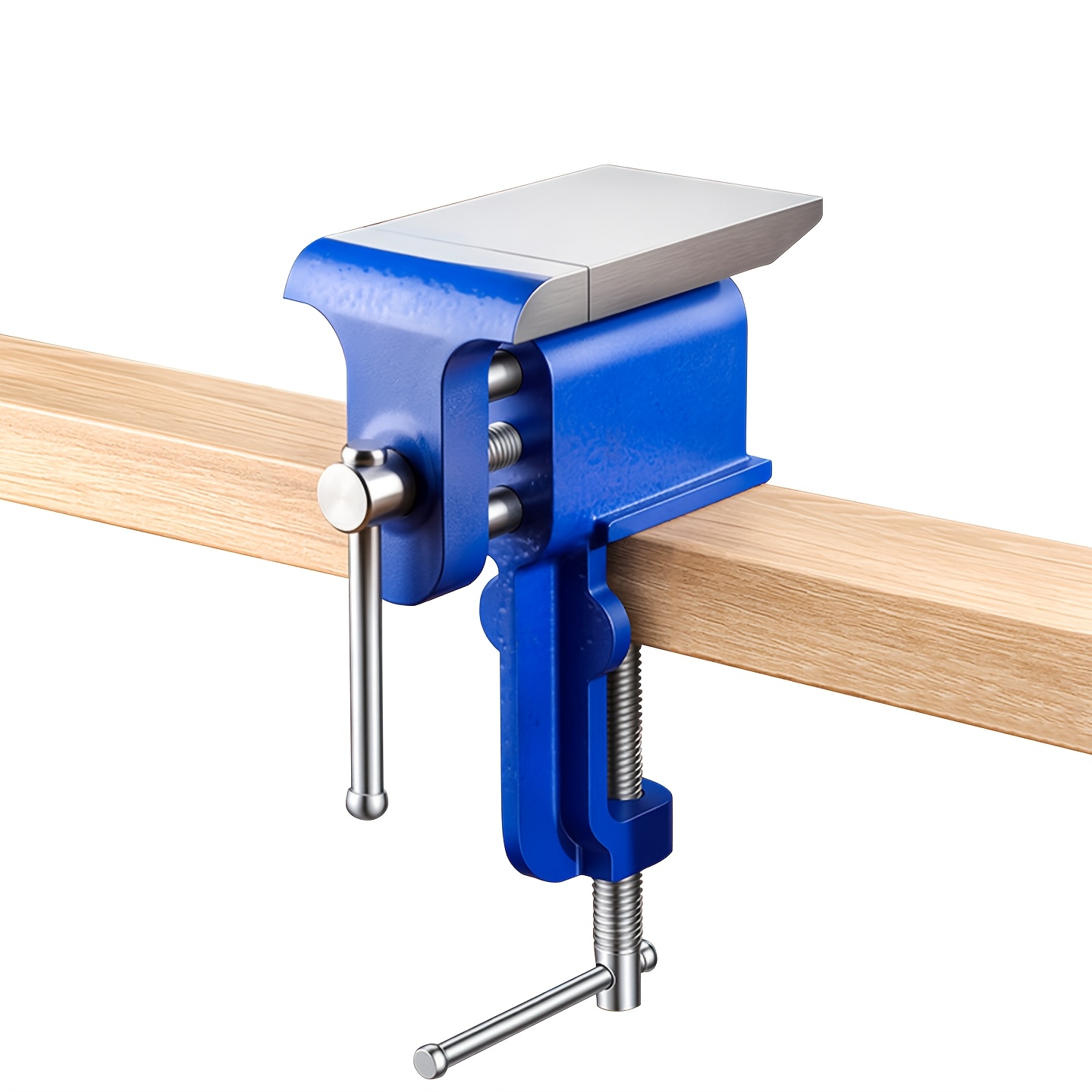 TEMU Étau d'établi robuste NEWSHARK avec base pivotante et étau d' - Étau de table moulé adapté pour , des métaux, le bricolage de bijoux, de tuyaux,