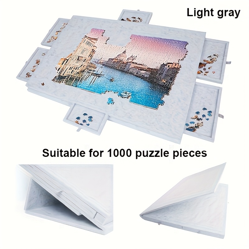 Tavola Puzzle Con Vassoi Tavola Per Puzzle LAVIEVERT Con 6