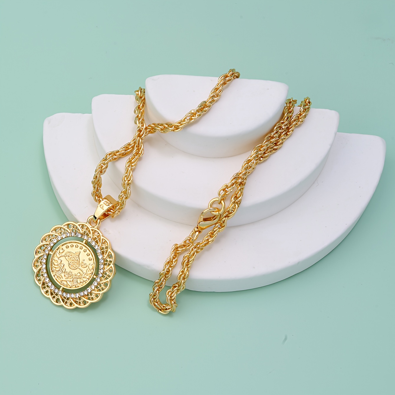 Coin Necklace - Temu