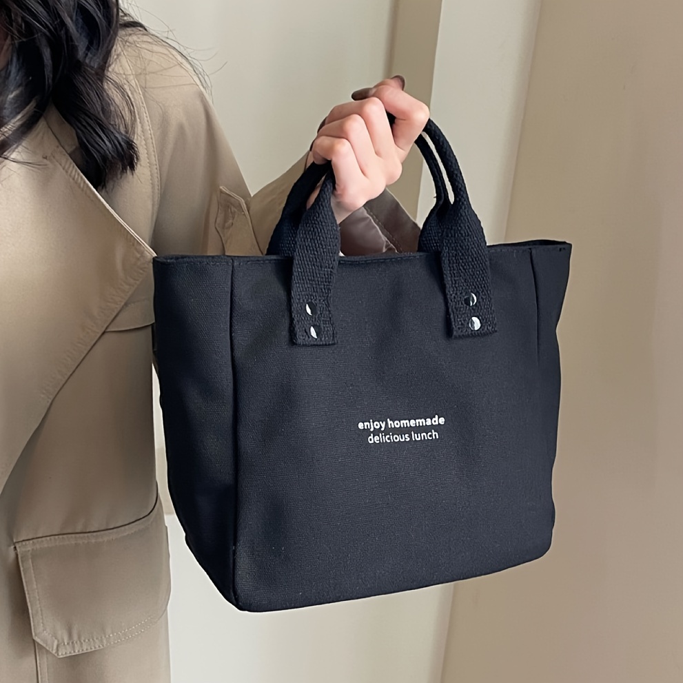 

Simple And Stylish Solid Color Handbag, Work Or Daily Use