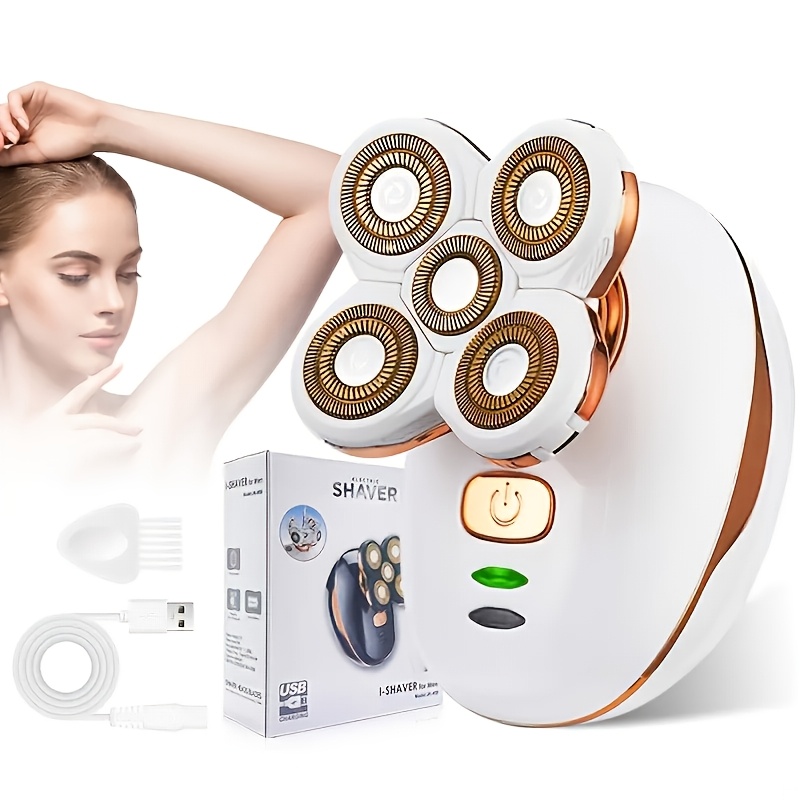 Women's Electric Shaver & Bikini Trimmer – Cordless Rechargeable Hair Removal Razor for Legs, Bikini Area, Underarms & Face | Painless Portable Grooming Tool — Zaynora Luxury Marketplace