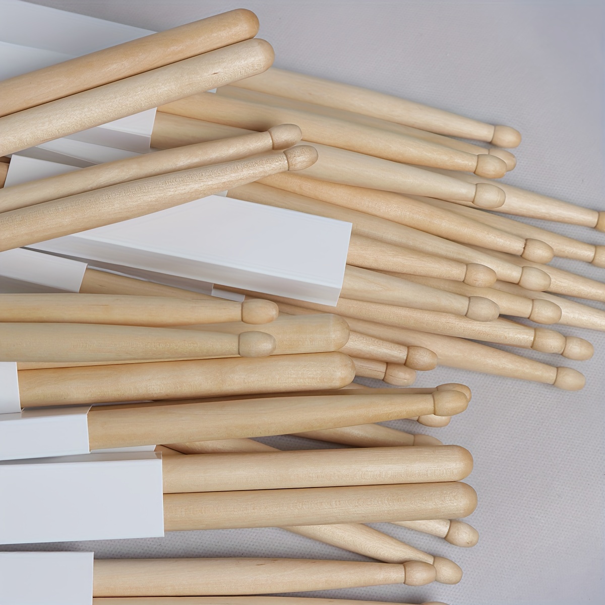 Premium Maple 5A Drumsticks for Electronic Drums, Uncharged Acoustic Drum Sticks for Practice and Performance - Pair