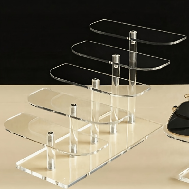Transparent Akryl Glasögon Displayställ, Lämpligt för Alla av Glasögon, Hem Mall Utomhus Glasögon Display, en…: retailer-supplied image