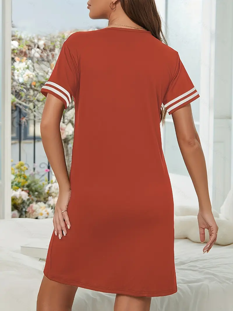 just love short sleeve nightgown sleep dress for women sleepwear Just Love Short Sleeve Nightgown / Sleep Dress for Women / Sleepwear (Aqua