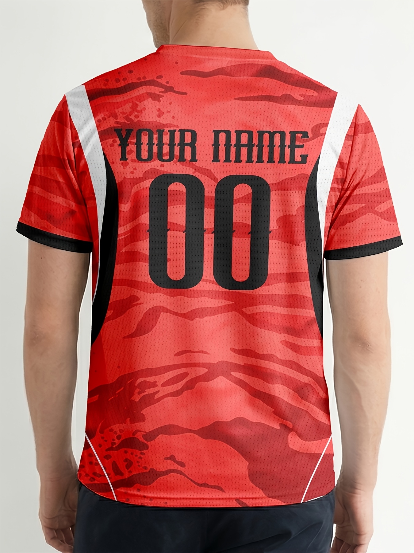 2026年 韓国ホームカスタム チームサッカージャージtシャツ | 名前と背番号のロゴ   | ハーフ デザイン コン ストライプスタイル ポリエステル繊維100% 210g メッシュ 速乾 | スポーツベンチレーション
