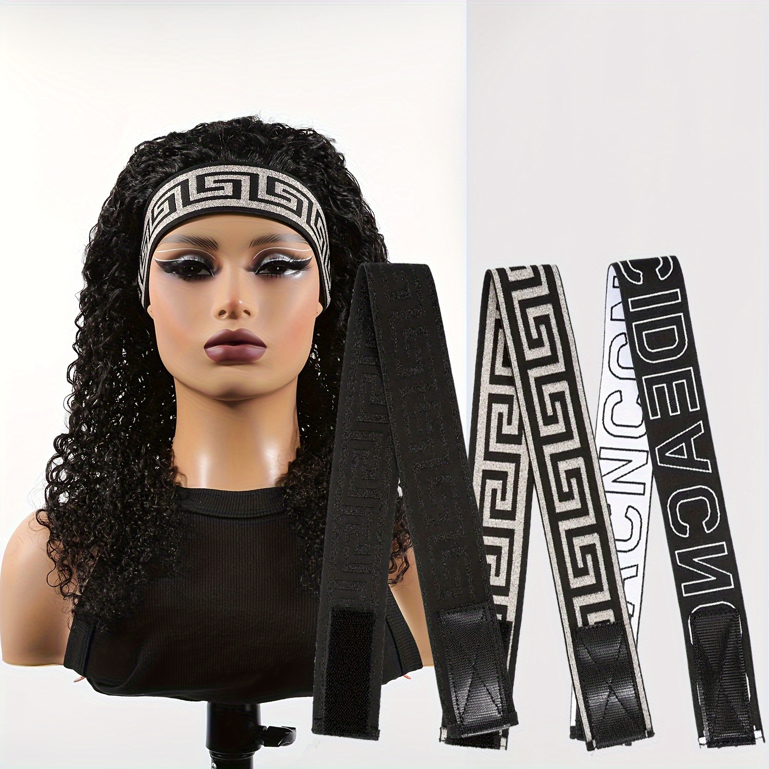 

1pc Adjustable Wig Band, 4cm Wide Non-slip Comfortable Wrap For Fixed Lace Frontal Melt Wigs, Hold Band