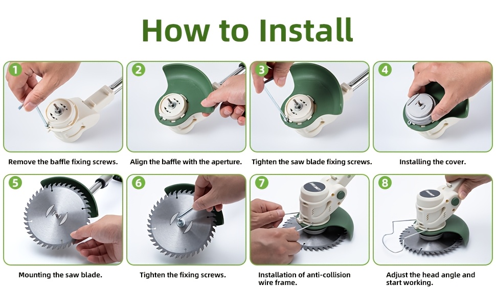 Lovewe Cordless Weed Eater Features