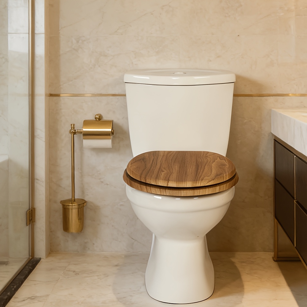 Toilet Seat With Mechanism, Made Of Mdf , By Sinobath